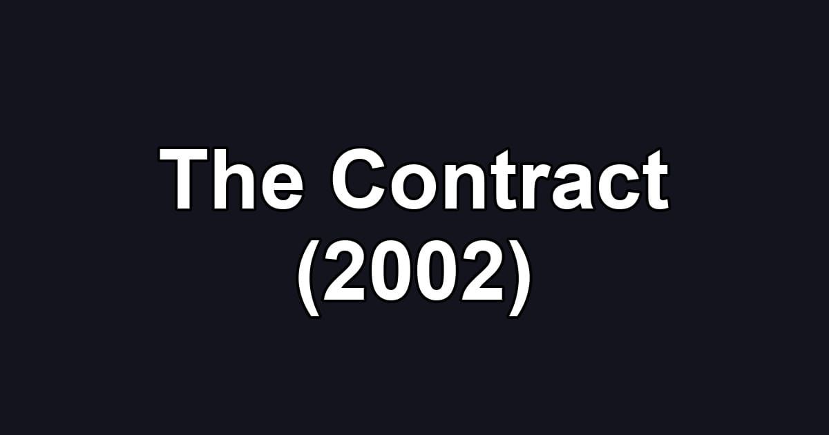 The Contract (2002)