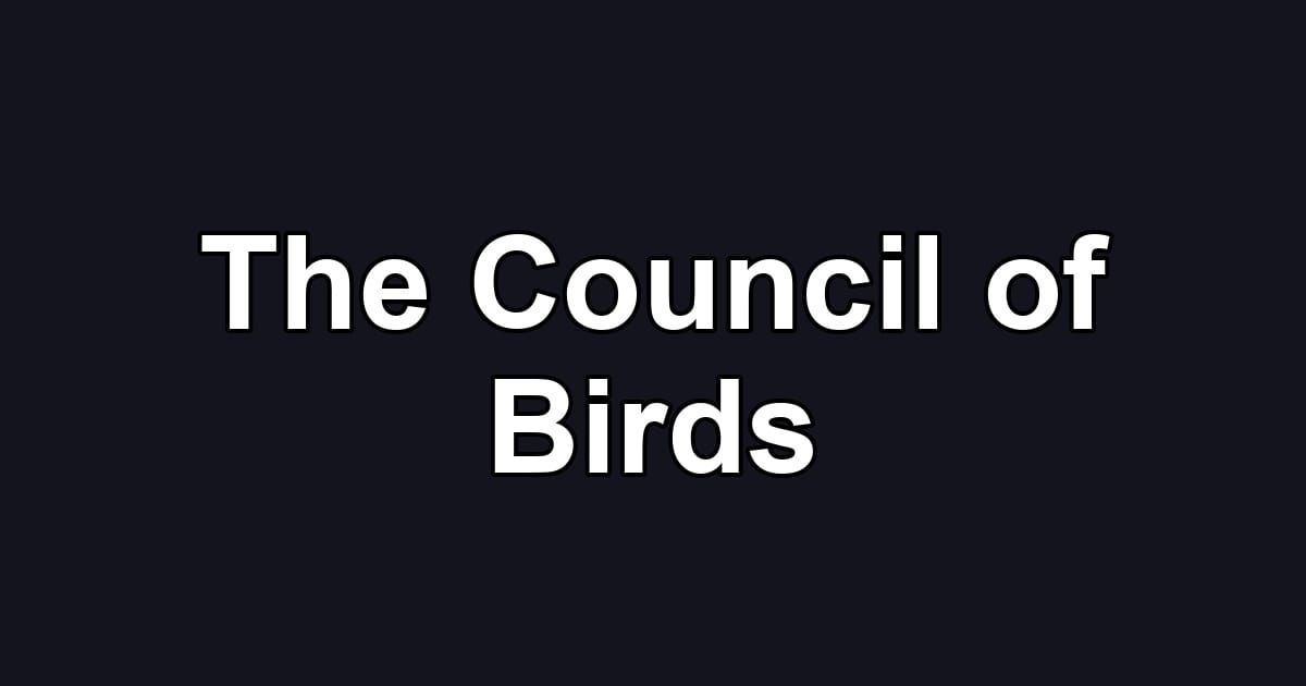 The Council of Birds