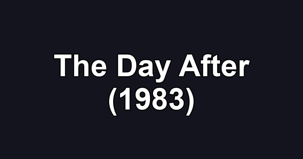 The Day After (1983)
