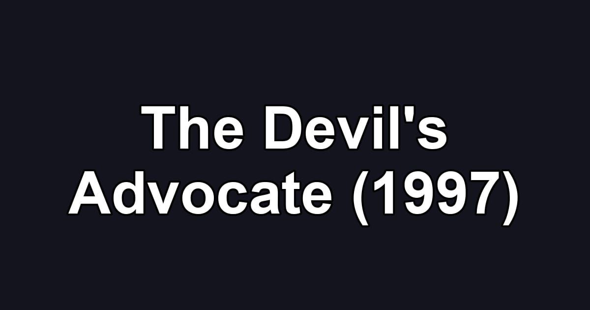 The Devil's Advocate (1997)