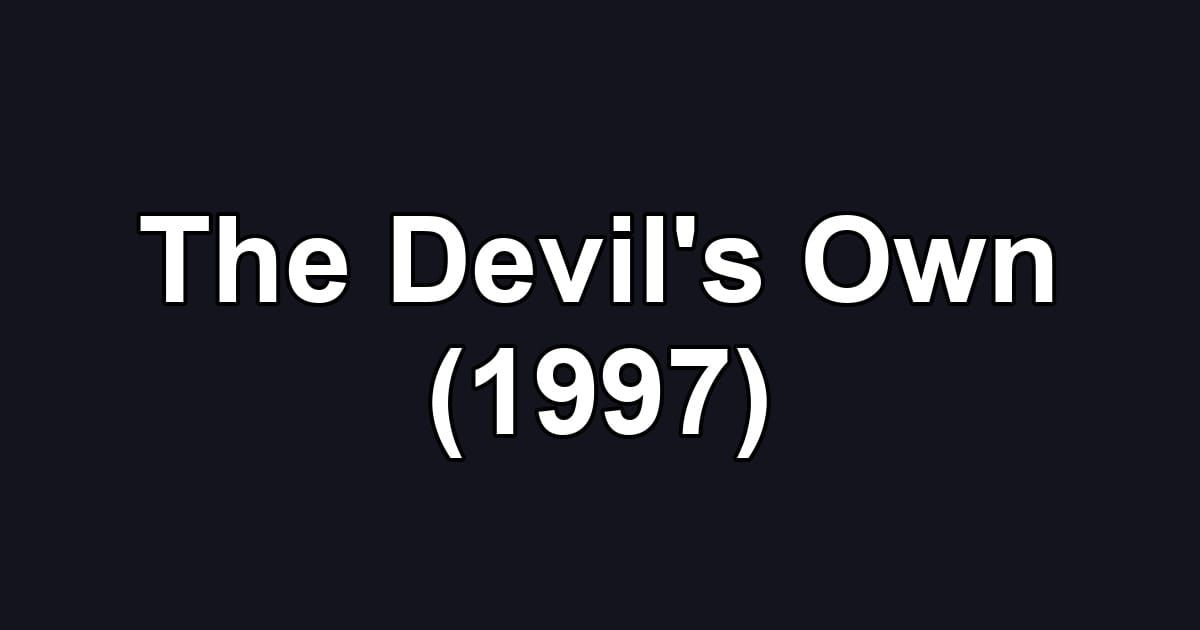 The Devil's Own (1997)