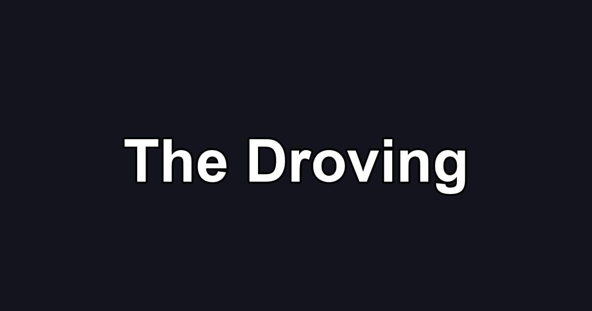 The Droving
