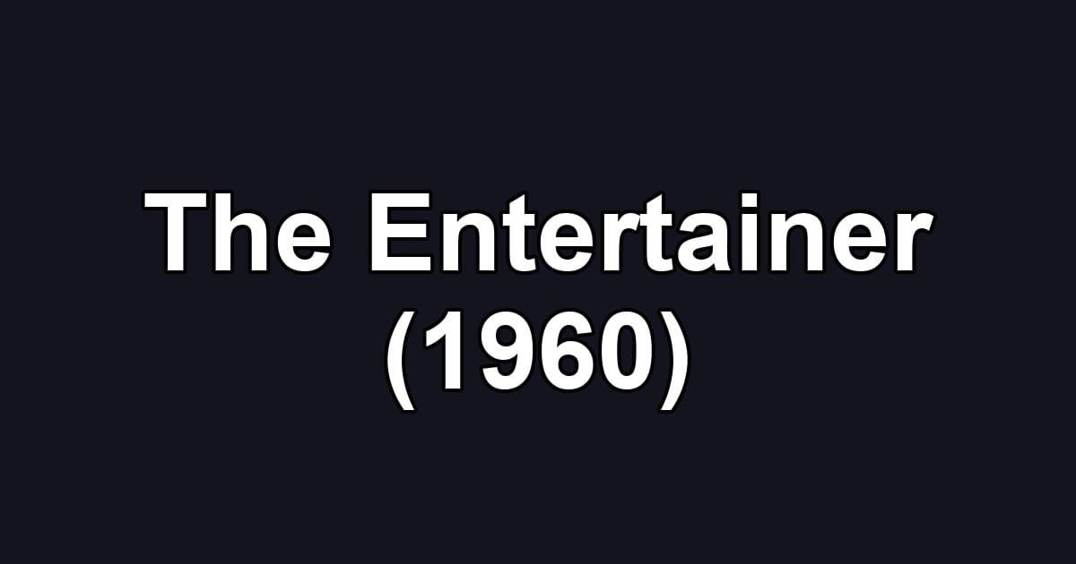 The Entertainer (1960)