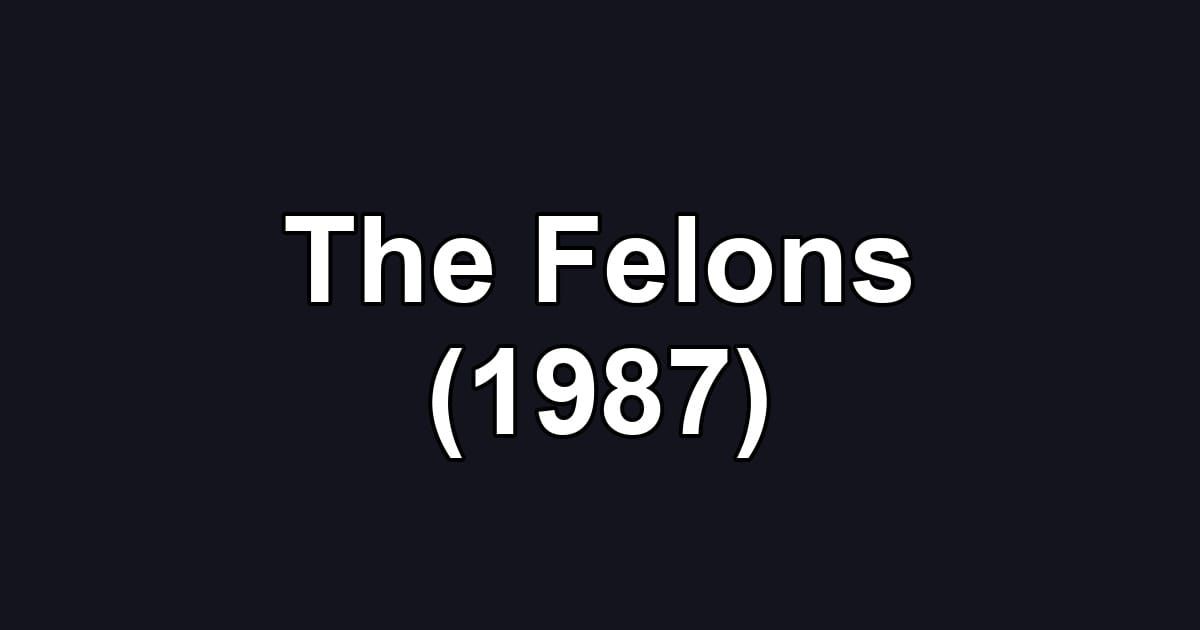 The Felons (1987)