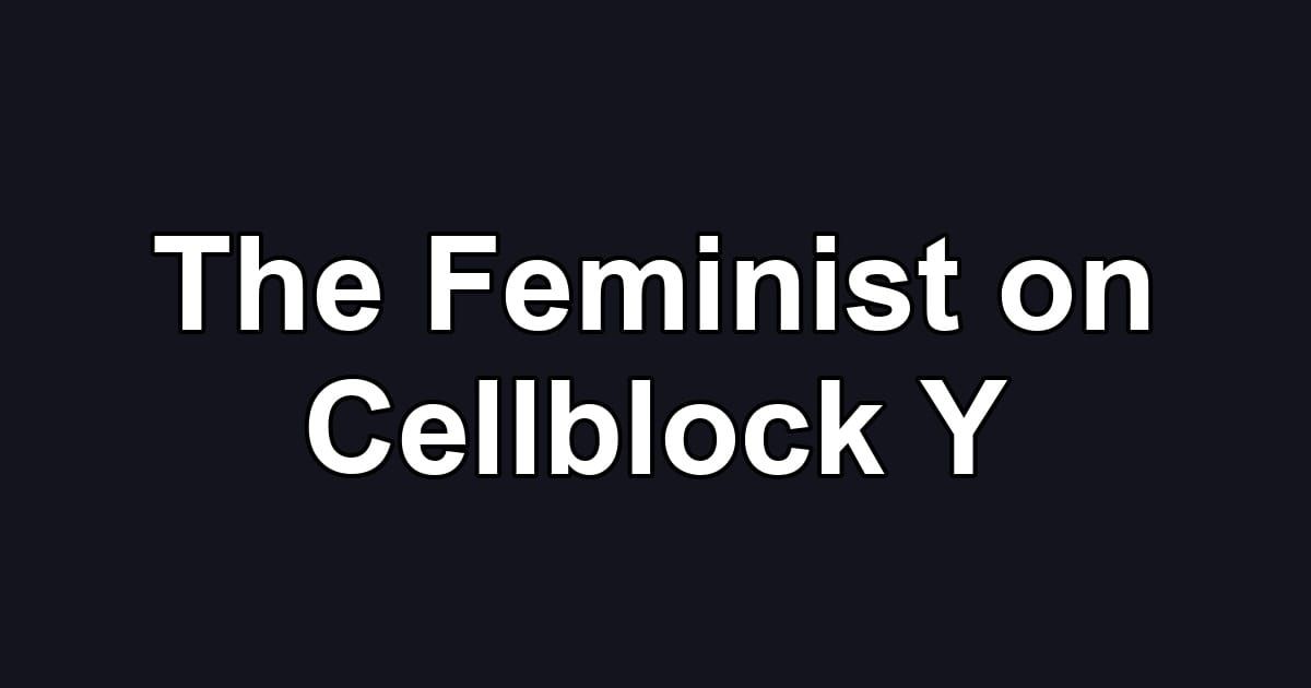 The Feminist on Cellblock Y