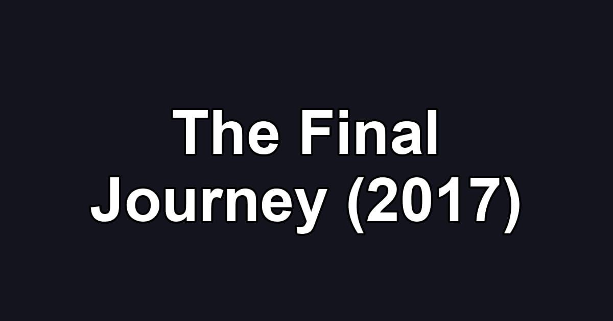 The Final Journey (2017)