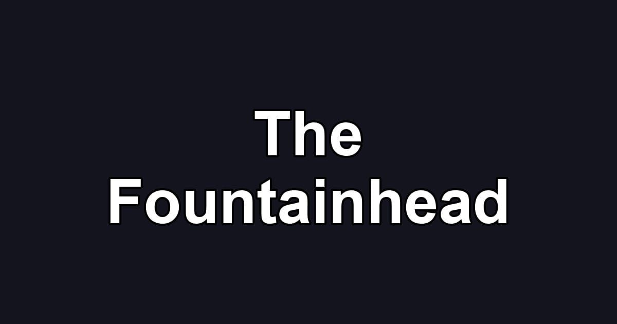 The Fountainhead