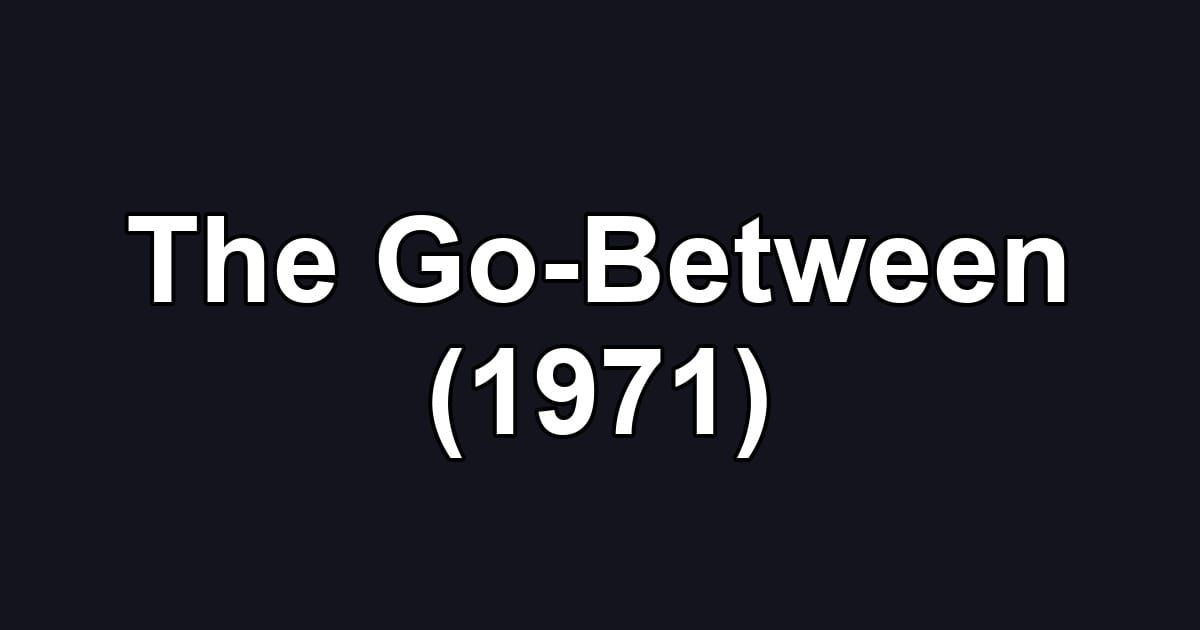 The Go-Between (1971)