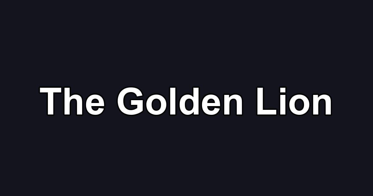 The Golden Lion