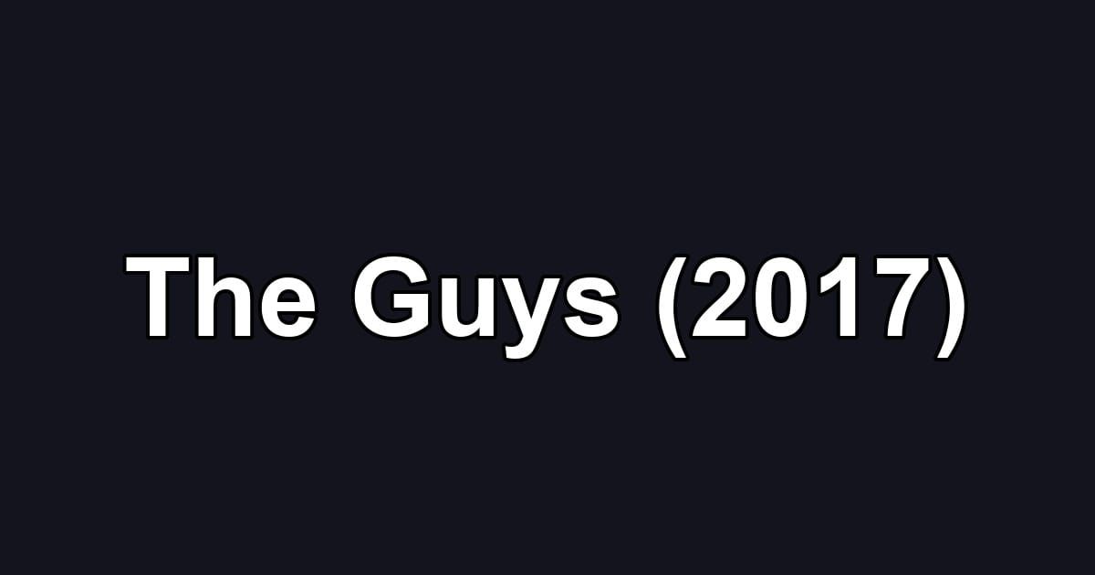 The Guys (2017)
