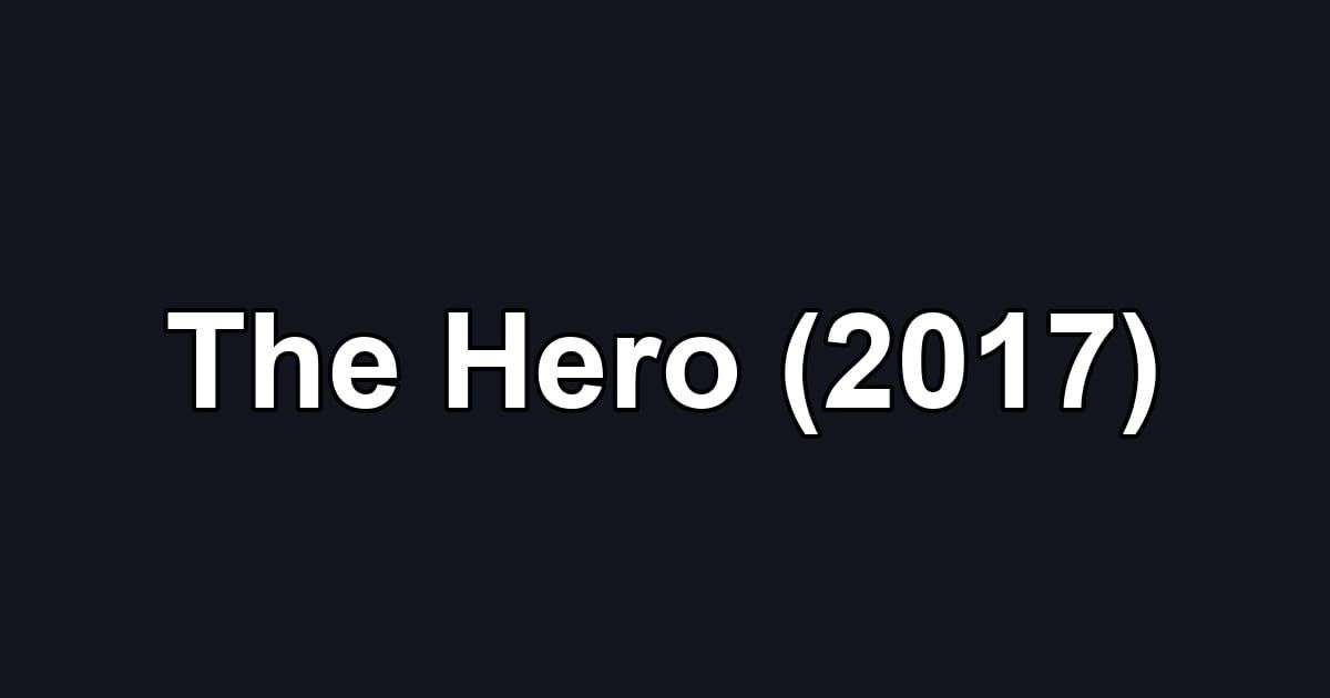 The Hero (2017)