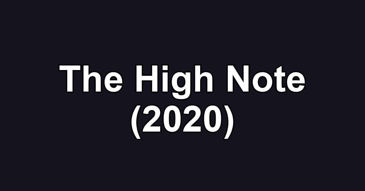The High Note (2020)