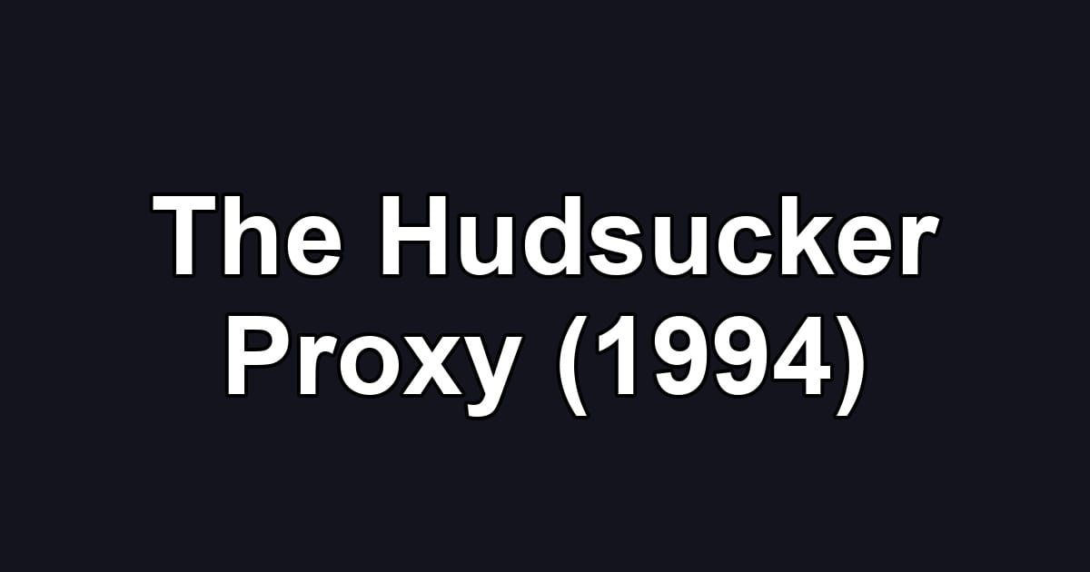 The Hudsucker Proxy (1994)