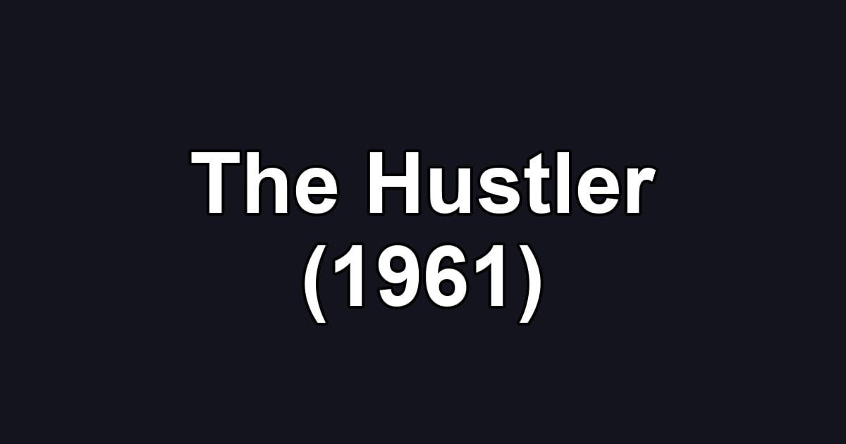 The Hustler (1961)