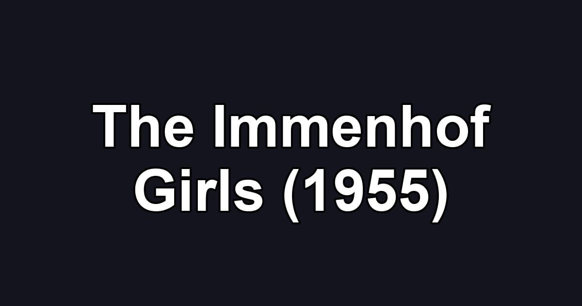 The Immenhof Girls (1955)