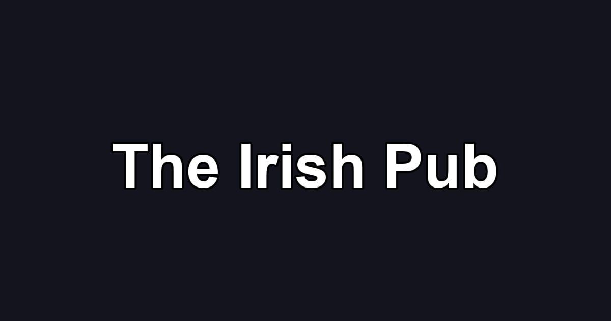 The Irish Pub
