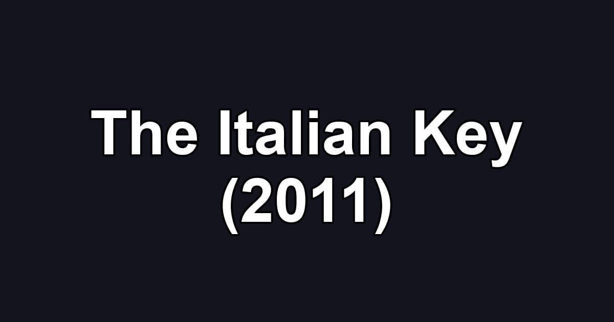 The Italian Key (2011)