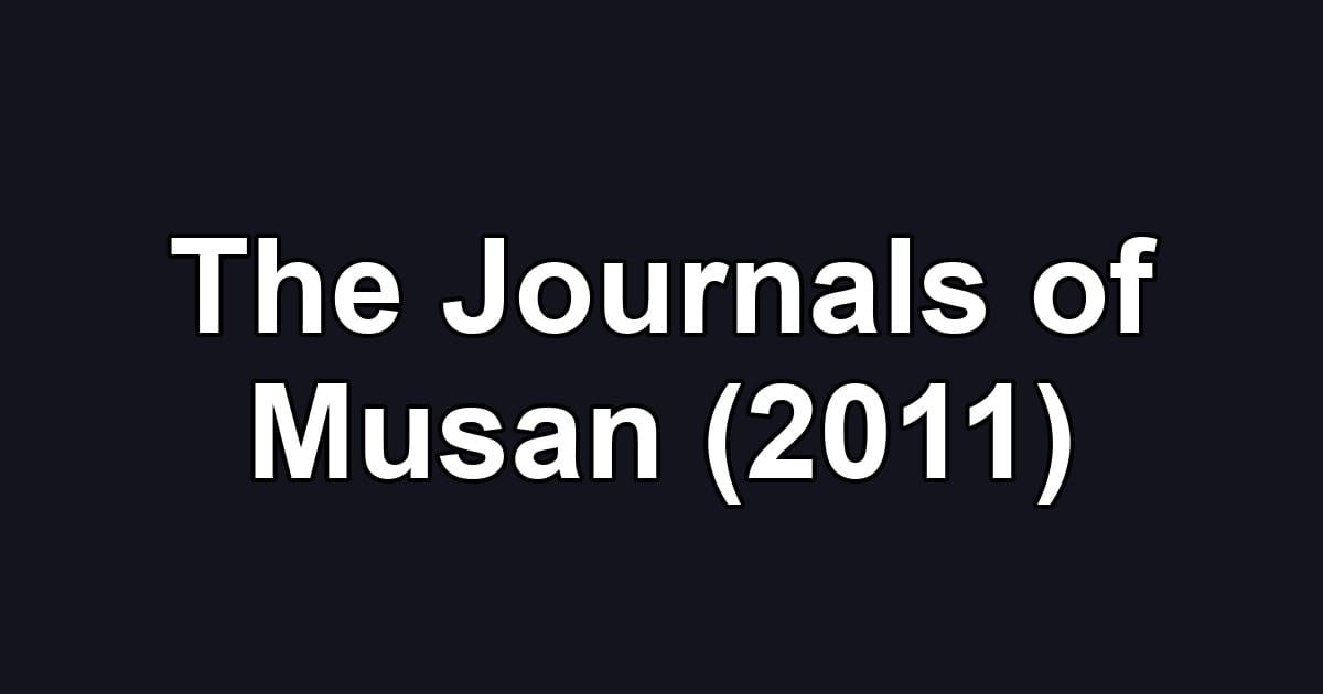 The Journals of Musan (2011)