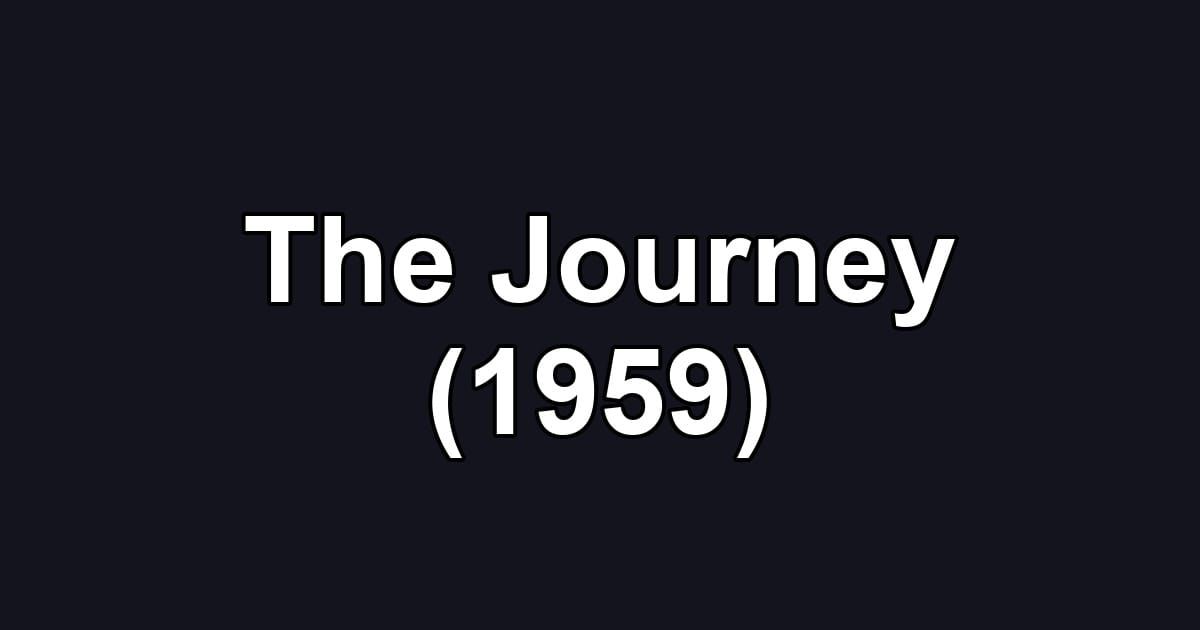 The Journey (1959)