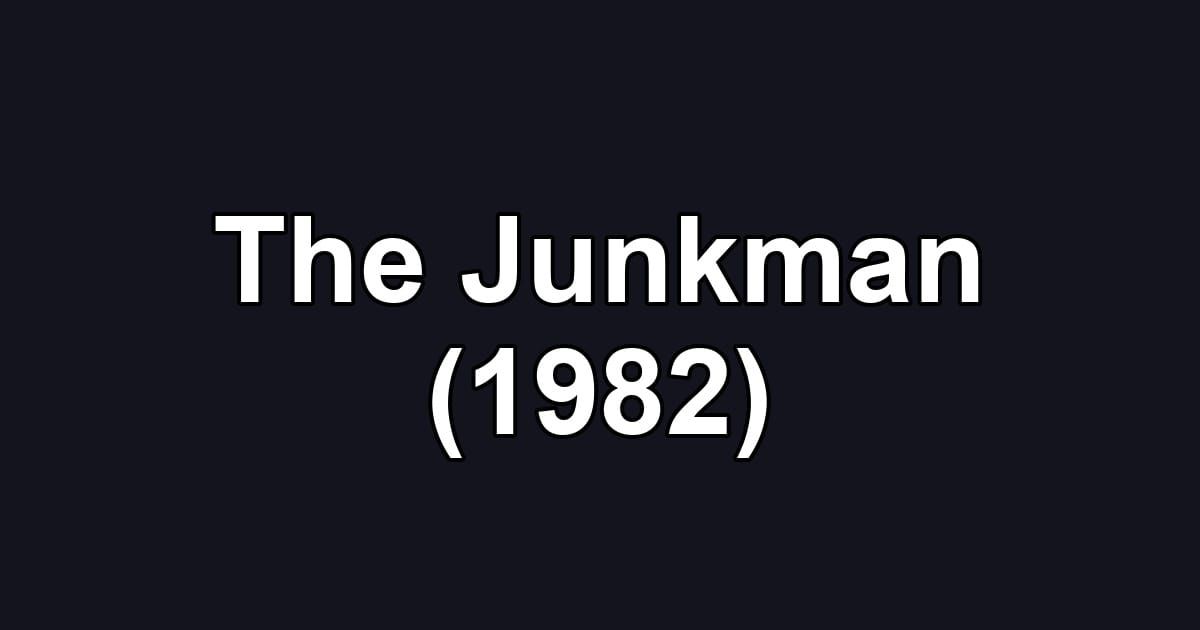 The Junkman (1982)