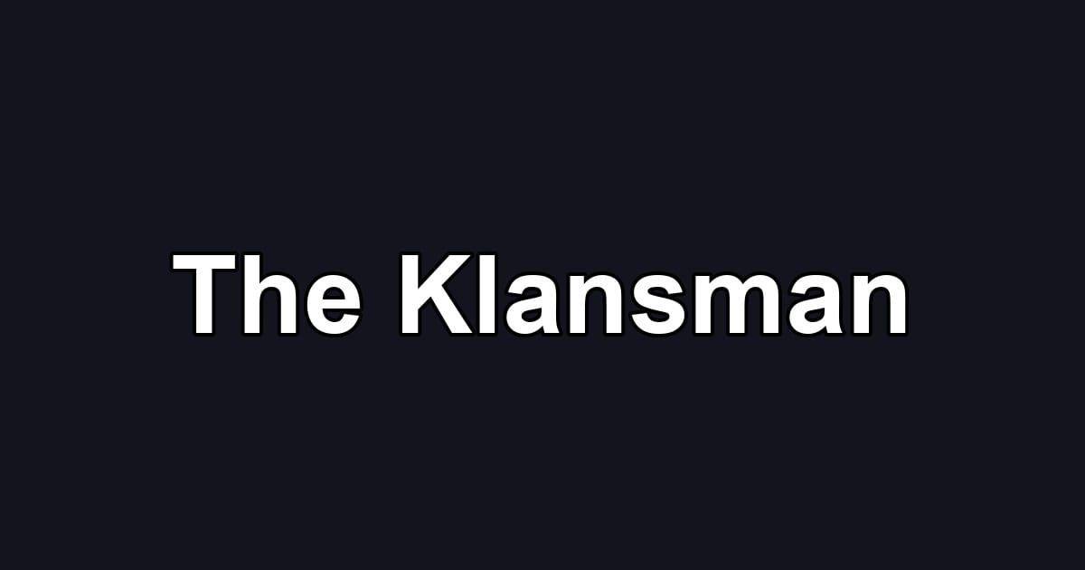 The Klansman