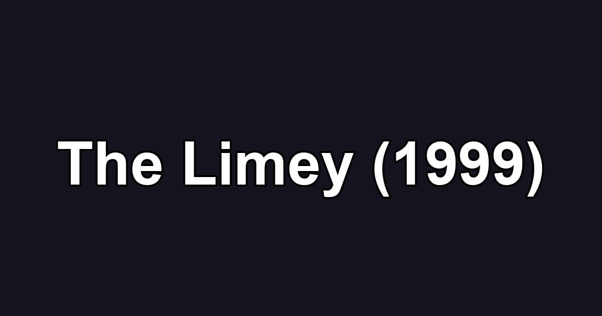 The Limey (1999)