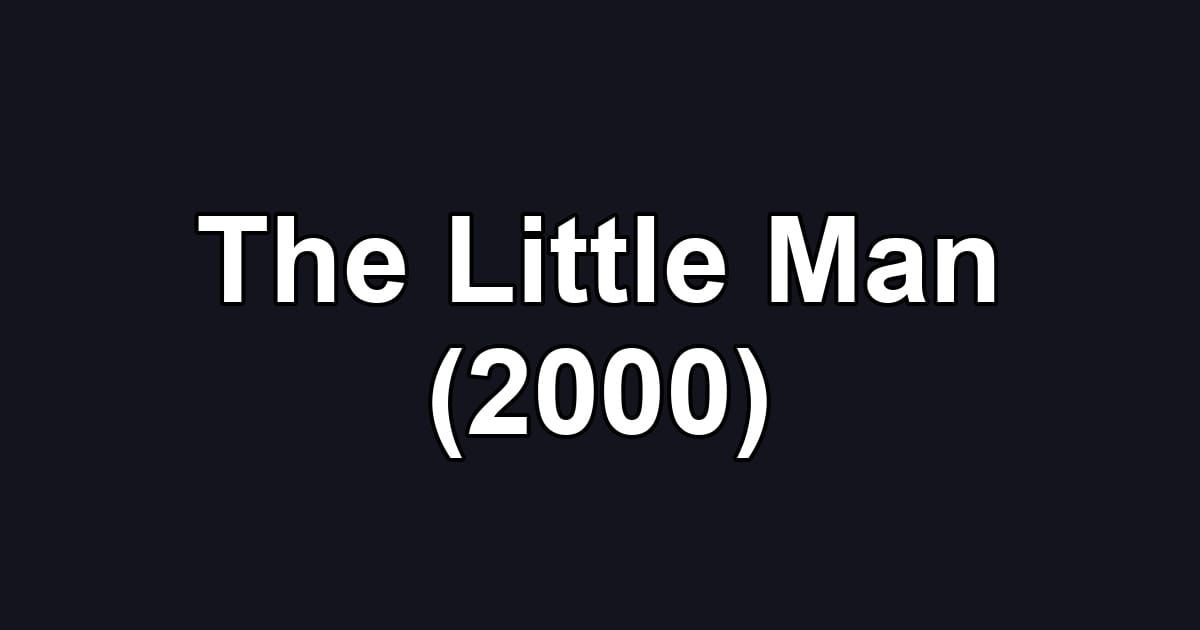 The Little Man (2000)