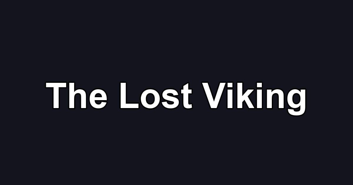 The Lost Viking