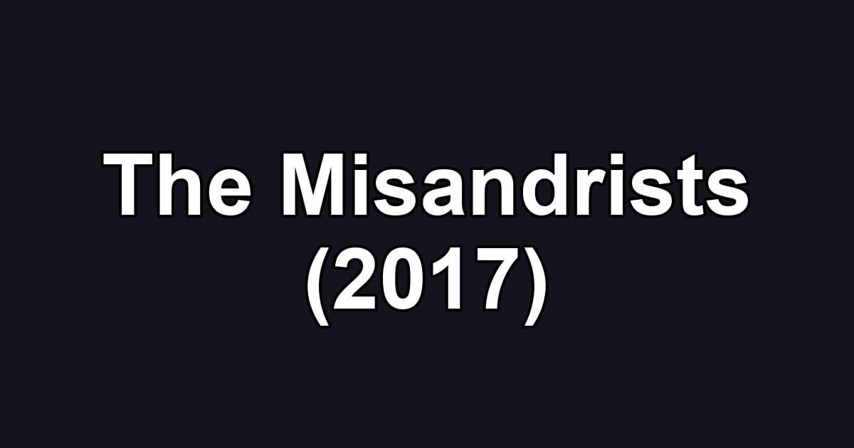 The Misandrists (2017)