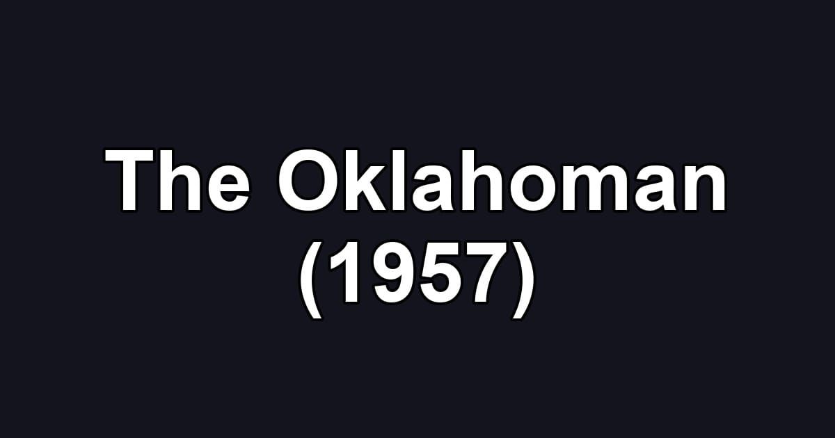 The Oklahoman (1957)