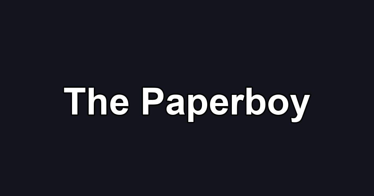 The Paperboy