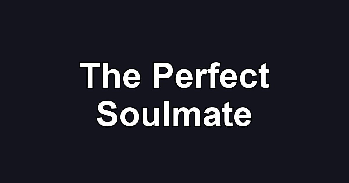 The Perfect Soulmate