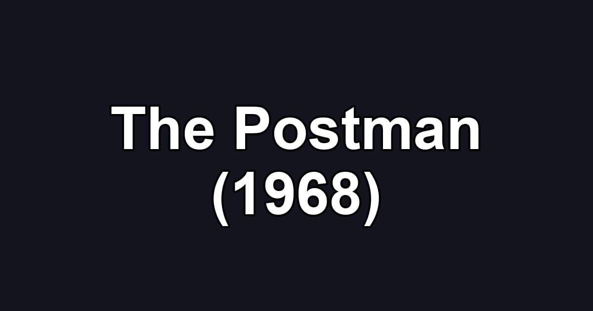 The Postman (1968)