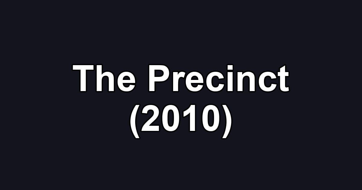The Precinct (2010)