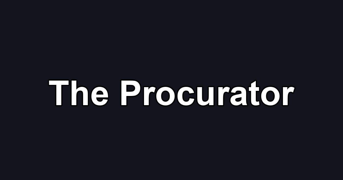 The Procurator