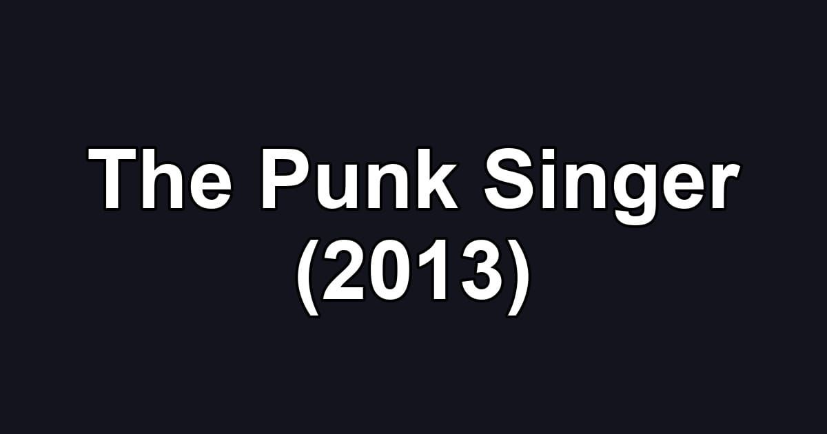 The Punk Singer (2013)