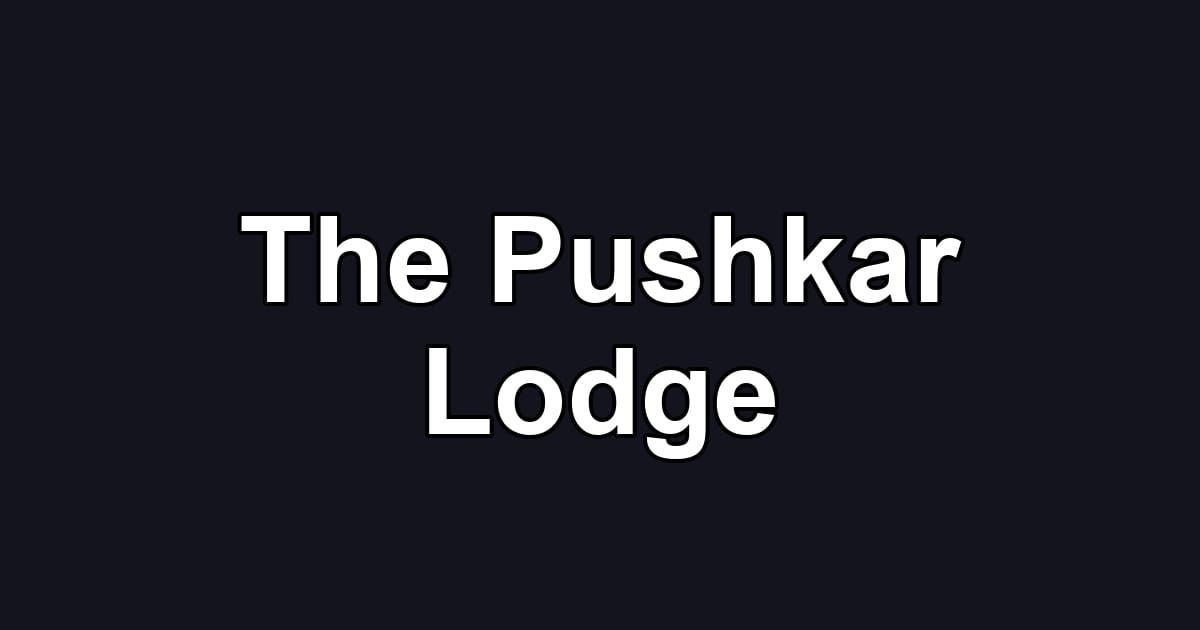 The Pushkar Lodge