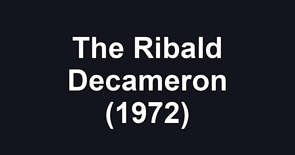 The Ribald Decameron (1972)