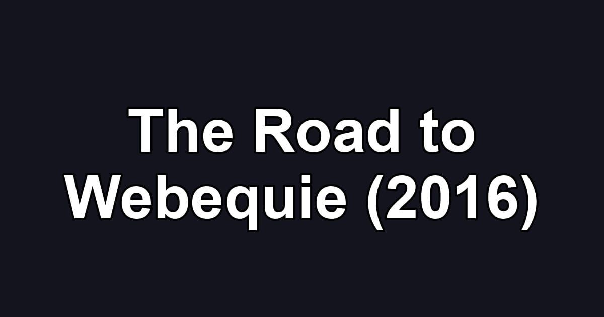 The Road to Webequie (2016)