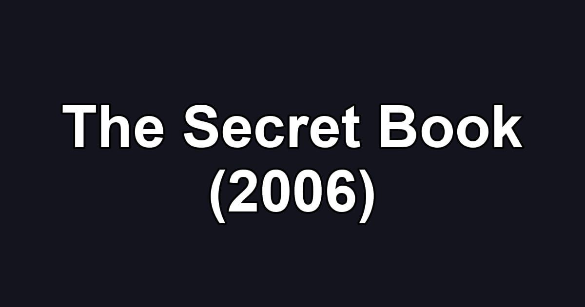 The Secret Book (2006)