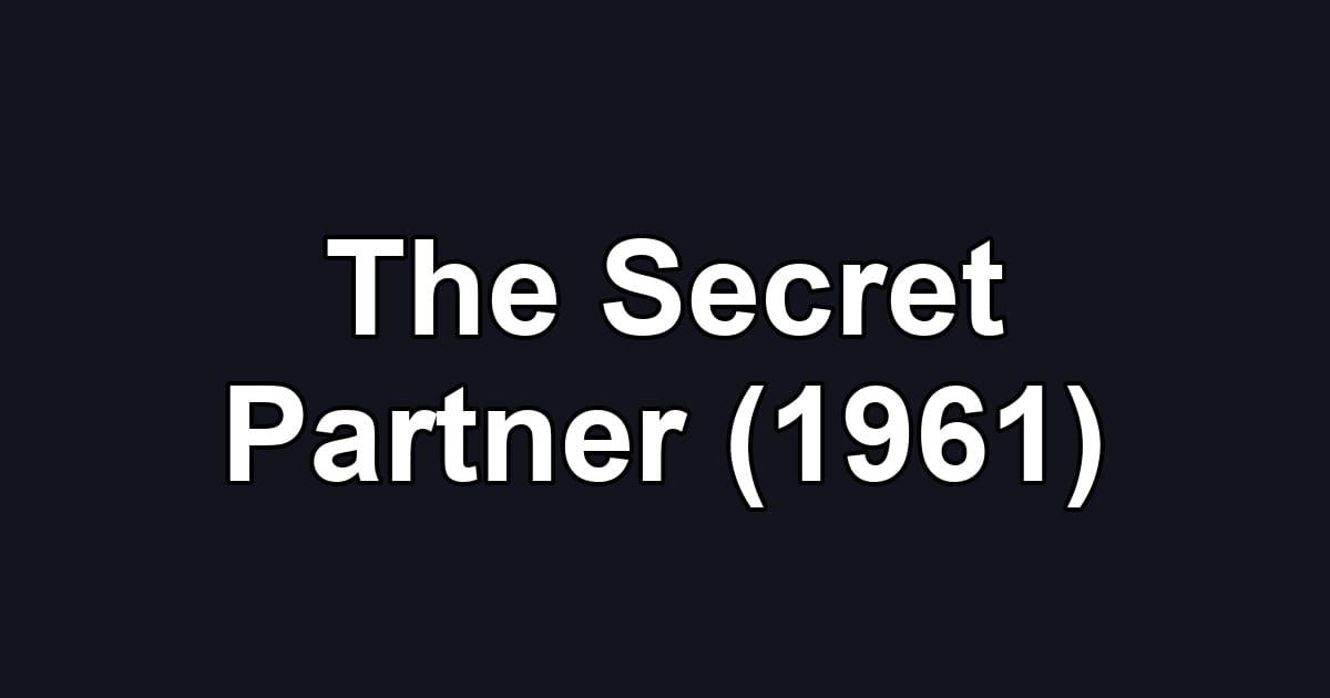 The Secret Partner (1961)