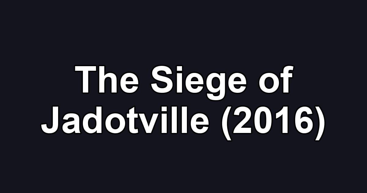 The Siege of Jadotville (2016)