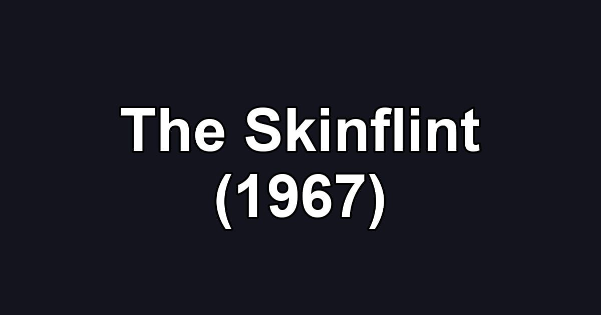 The Skinflint (1967)