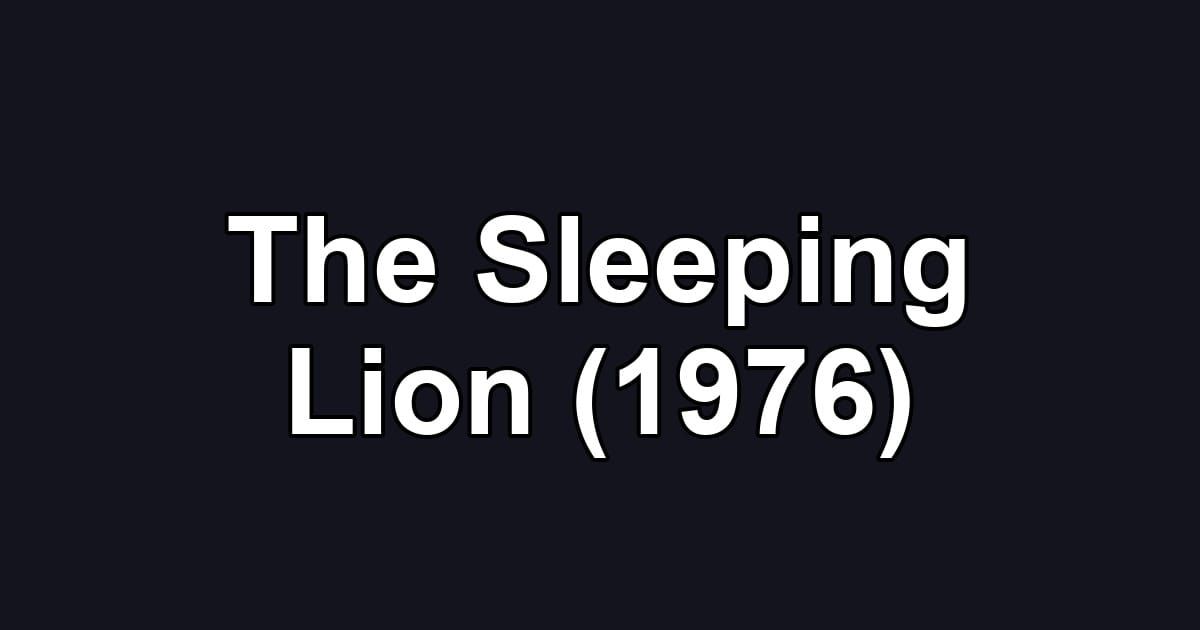 The Sleeping Lion (1976)