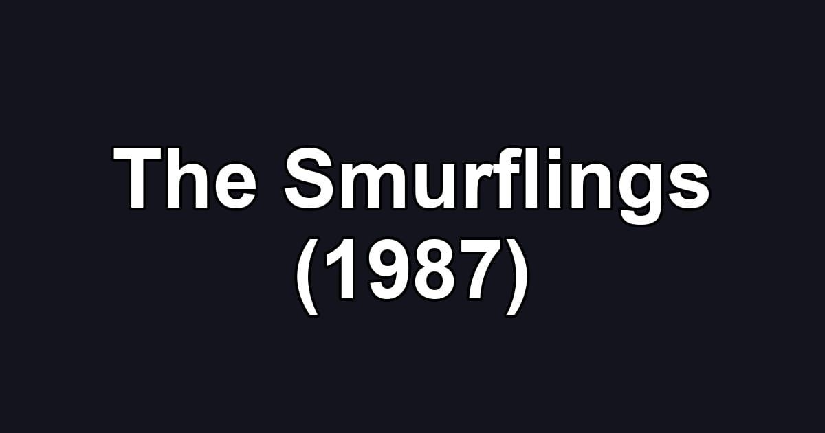 The Smurflings (1987)