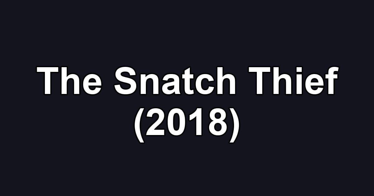 The Snatch Thief (2018)