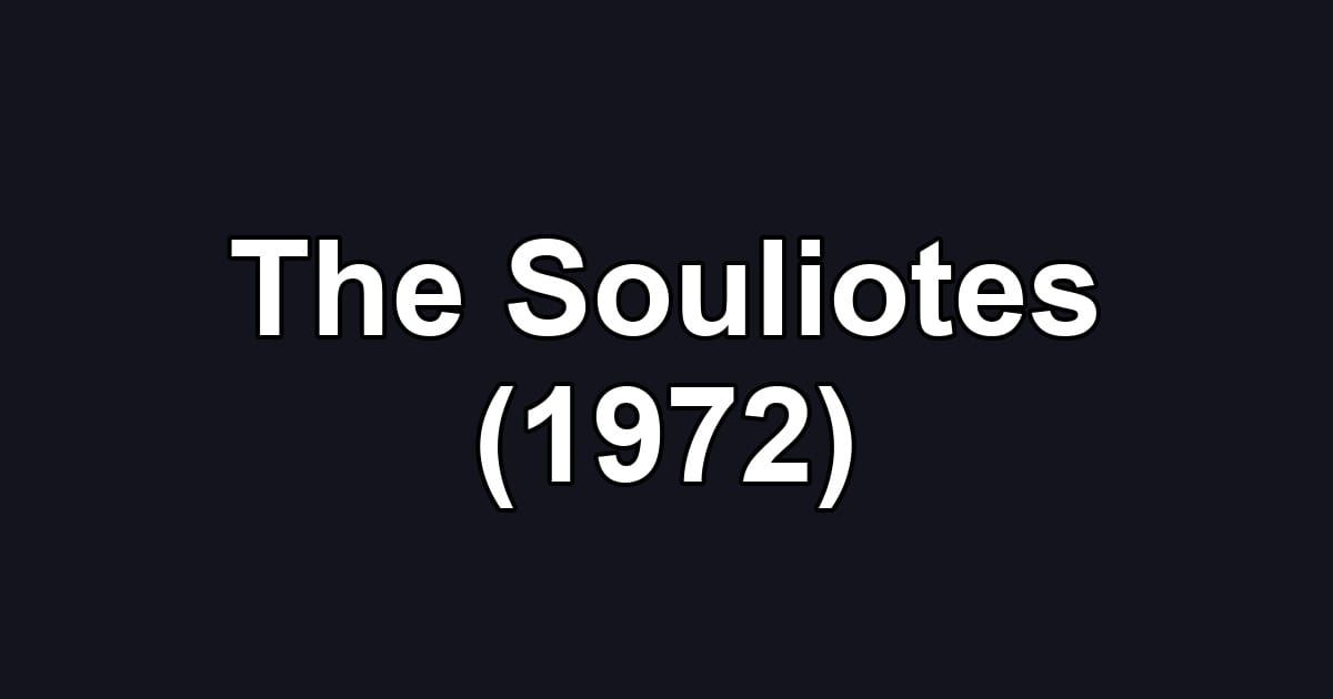 The Souliotes (1972)