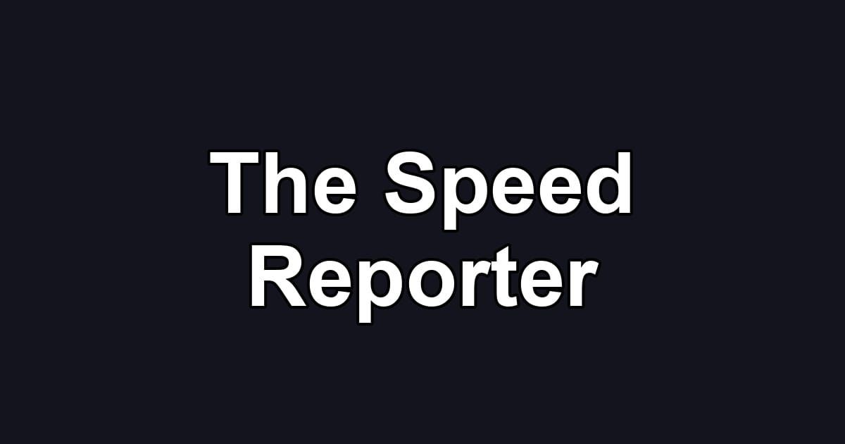 The Speed Reporter