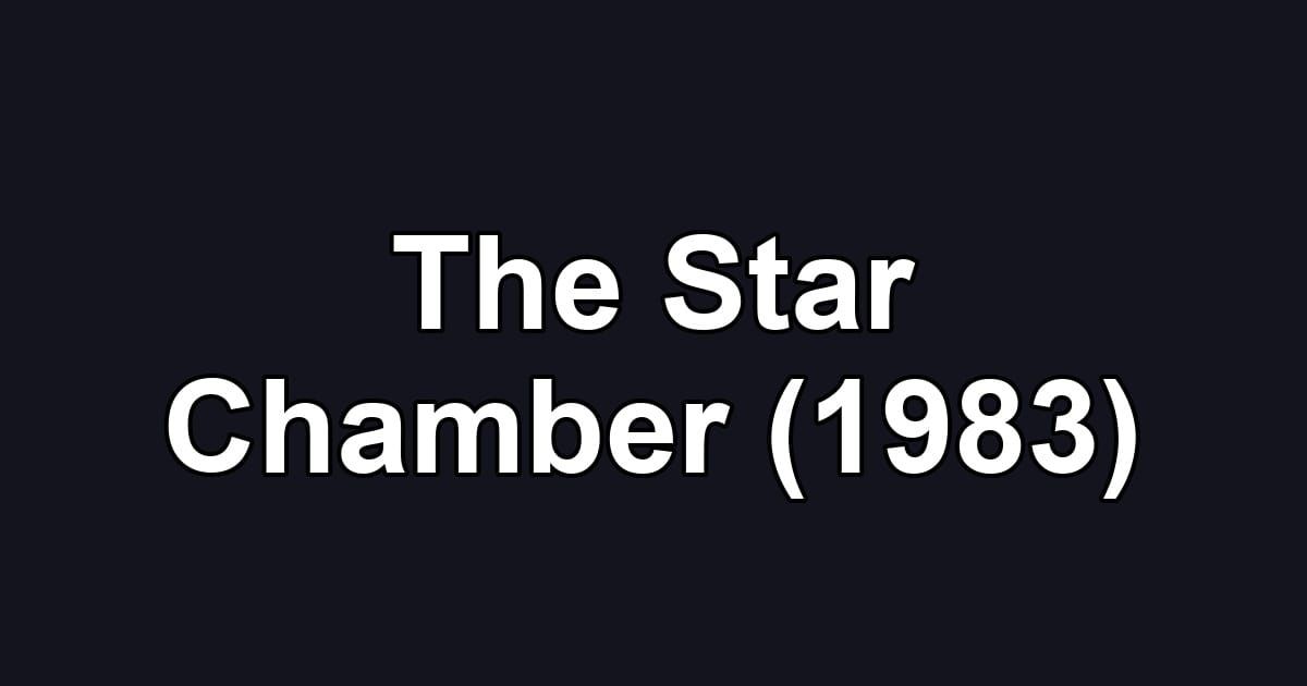 The Star Chamber (1983)