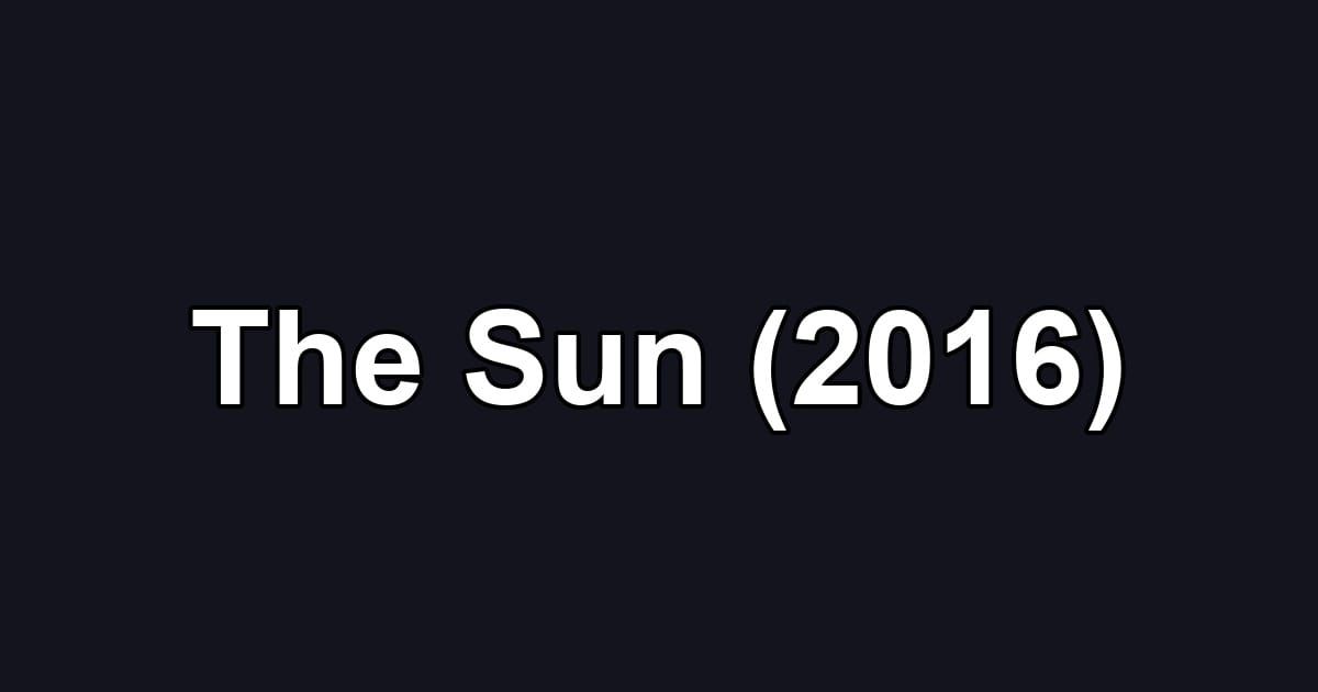 The Sun (2016)